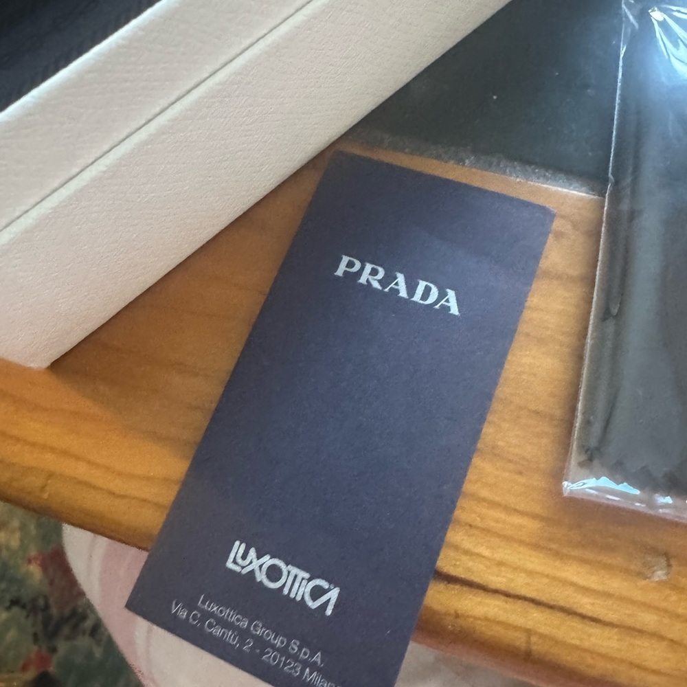 Prada Women's Tortoise Shell Sunglasses - Picture 9 of 11